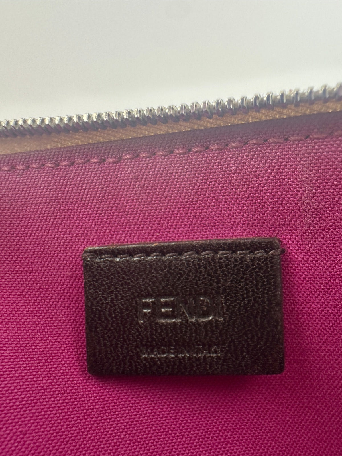 8M0341 Monster Multicolor Coated Canvas Zip Clutch Wallet