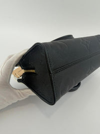 M23640 OnTheGo East West Black Monogram Empreinte Leather (RFID) - Glampot