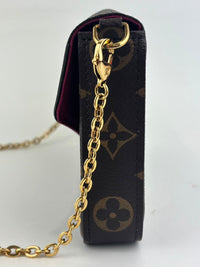 M61276 Pochette Félicie GM Monogram Canvas Fuchsia
