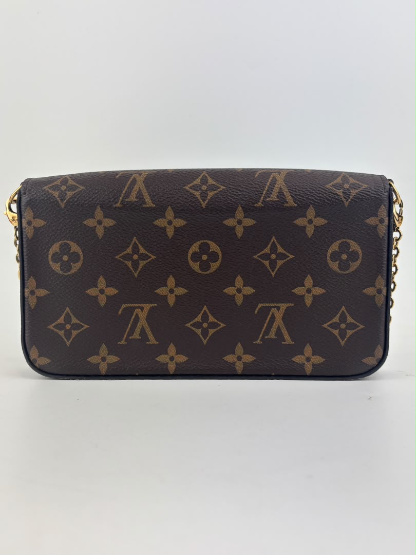 M61276 Pochette Félicie GM Monogram Canvas Fuchsia