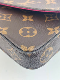 M61276 Pochette Félicie GM Monogram Canvas Fuchsia