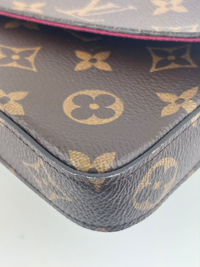 M61276 Pochette Félicie GM Monogram Canvas Fuchsia