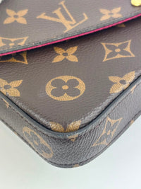 M61276 Pochette Félicie GM Monogram Canvas Fuchsia