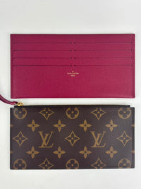 M61276 Pochette Félicie GM Monogram Canvas Fuchsia
