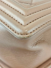Boy Old Medium in Nude Rose Lambskin RHW