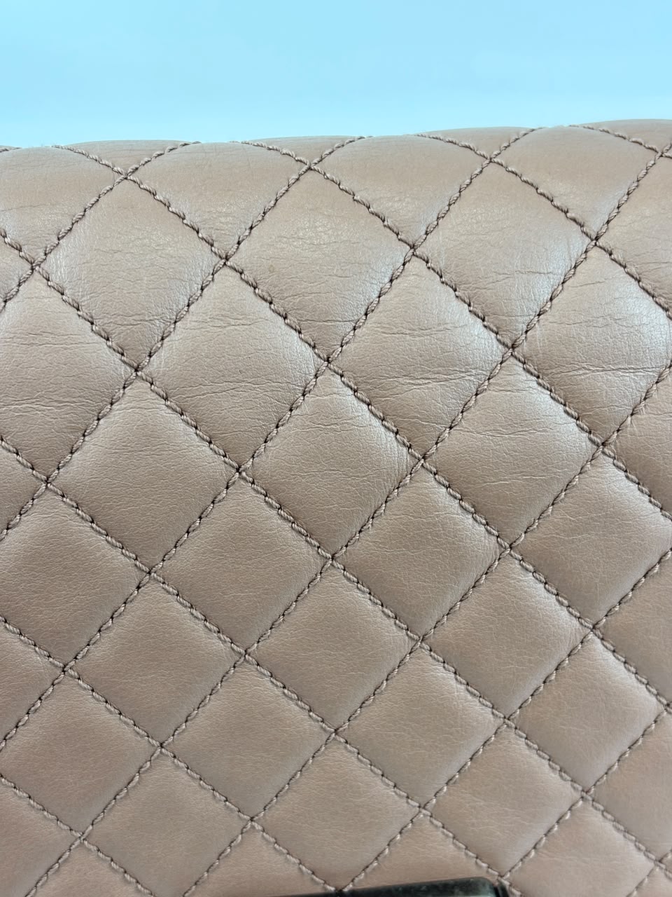 Boy Old Medium in Nude Rose Lambskin RHW