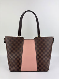 Jersey Tote Damier Ebene Magnolia