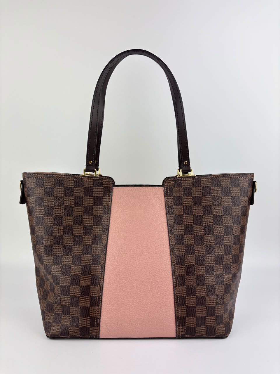 Jersey Tote Damier Ebene Magnolia