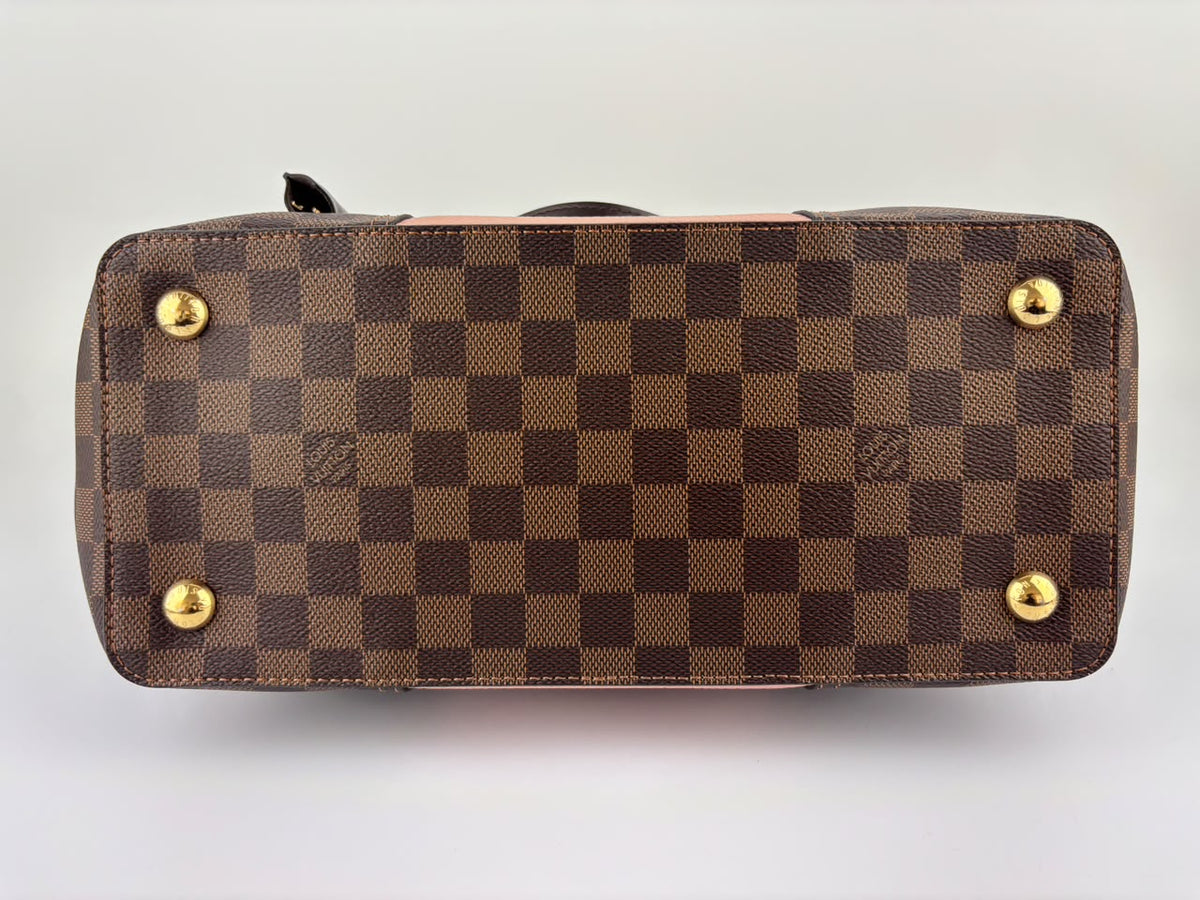 Jersey Tote Damier Ebene Magnolia