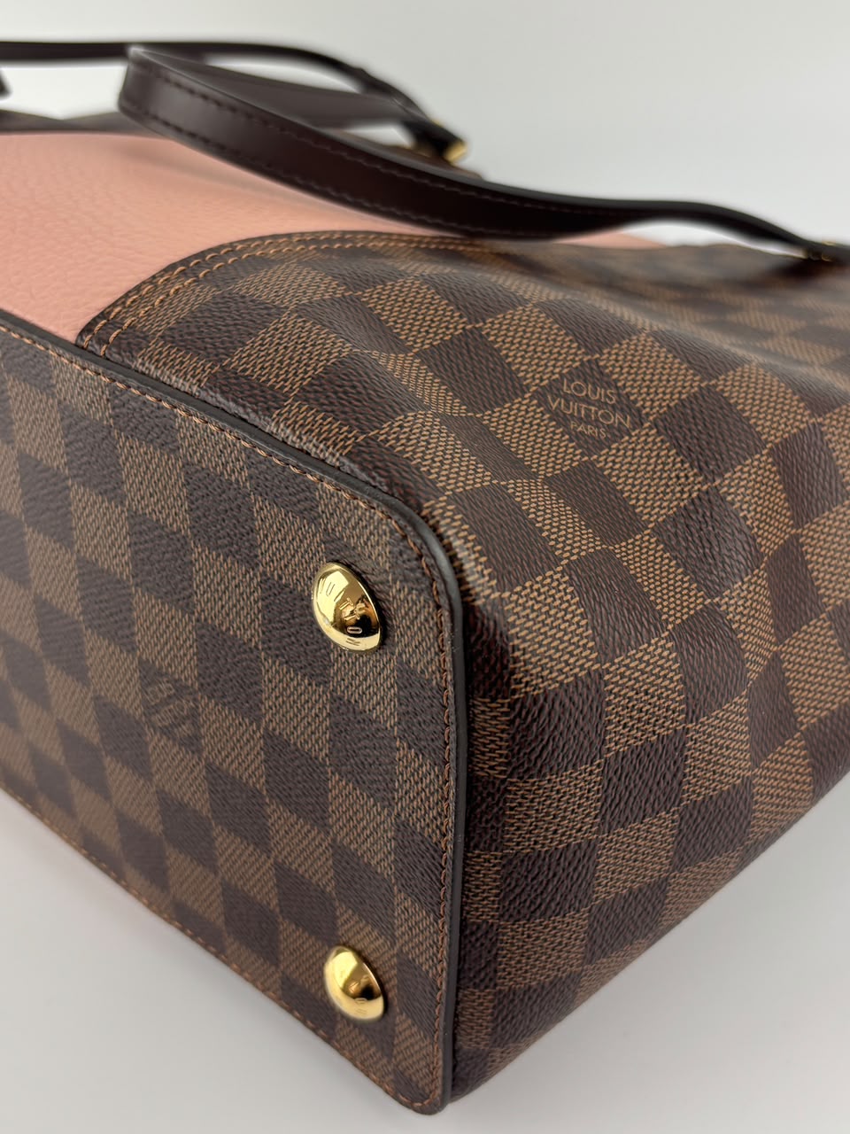 Jersey Tote Damier Ebene Magnolia
