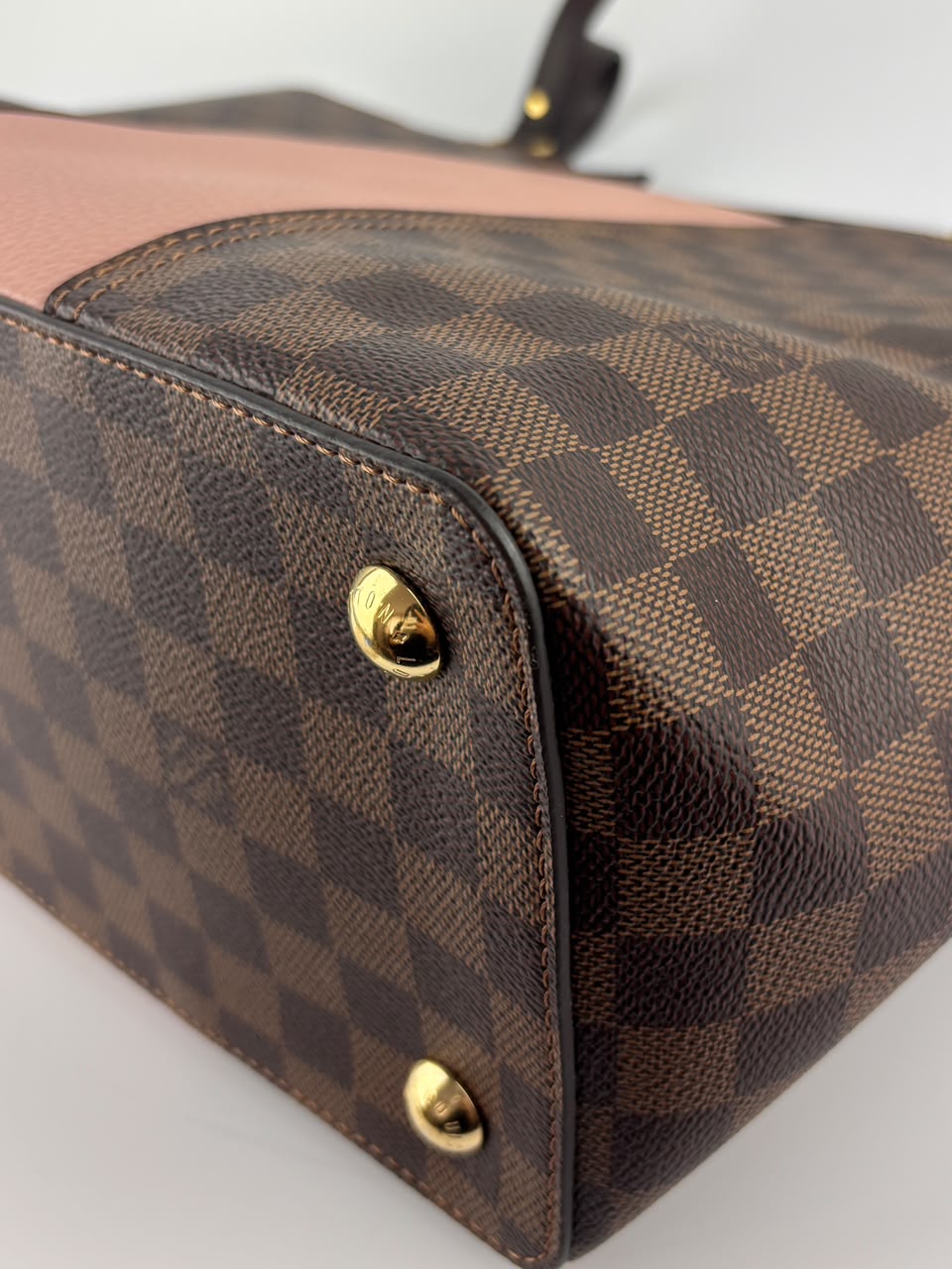 Jersey Tote Damier Ebene Magnolia