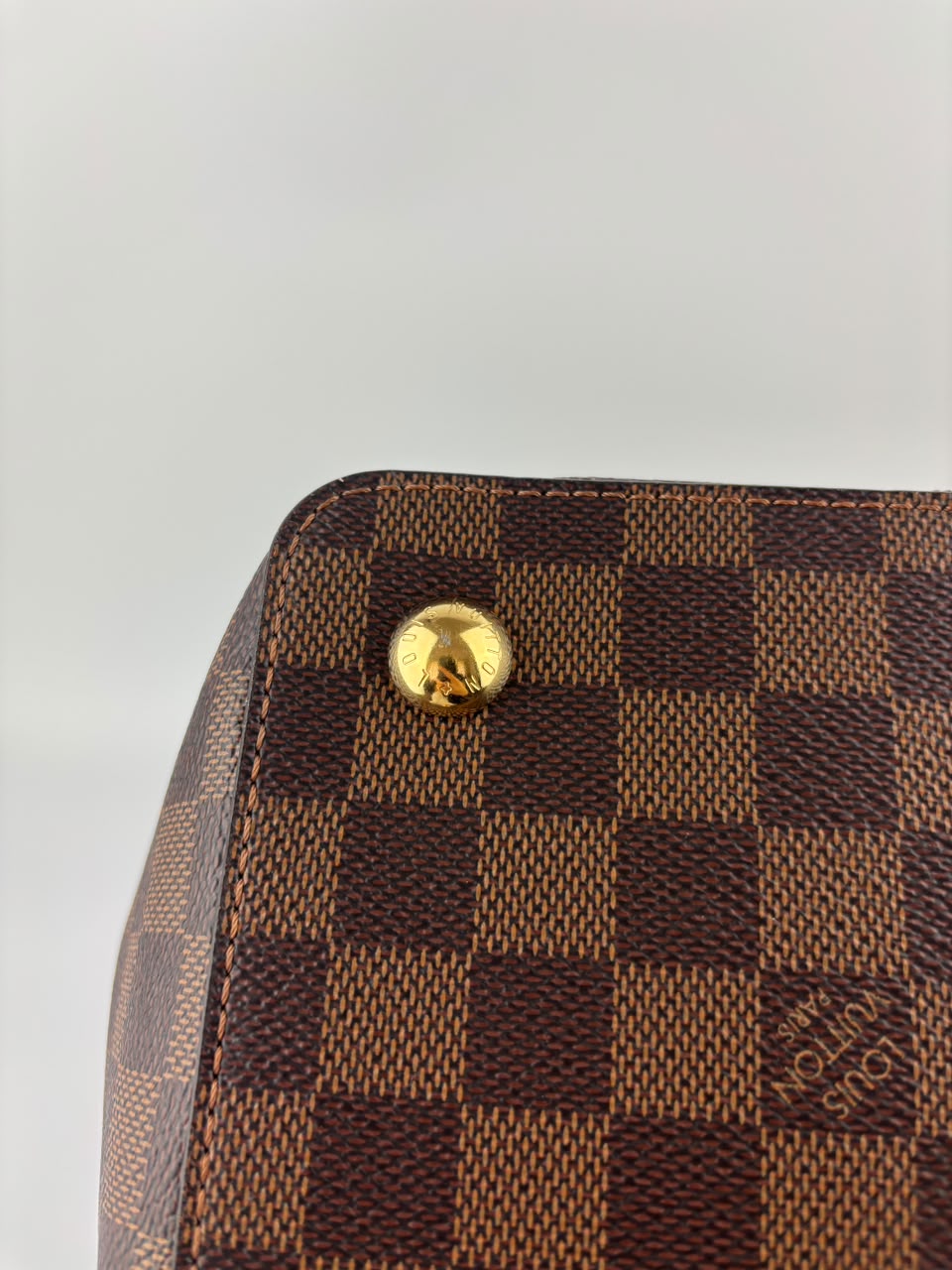 Jersey Tote Damier Ebene Magnolia