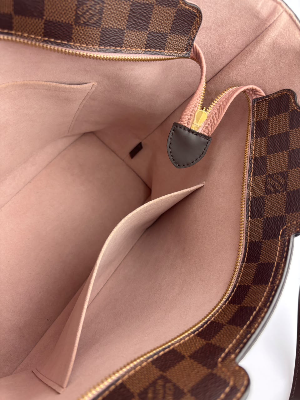 Jersey Tote Damier Ebene Magnolia
