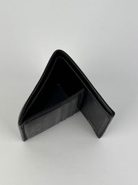 Leather Bifold Wallet in Dark Brown