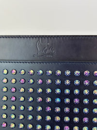 Funky Pouch with Iridescent Stud Embellishment