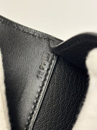 Medor 29 Clutch Black Box Leather GHW