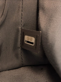 A91810 Small Gabrielle Hobo in Light Grey Quilted Calfskin