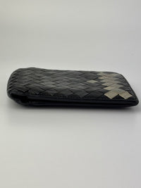 Multicolour Intrecciato Weave Lambskin Bifold Wallet