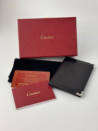 Must Card Case in Black Calfskin