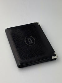 Must Card Case in Black Calfskin