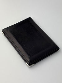 Must Card Case in Black Calfskin
