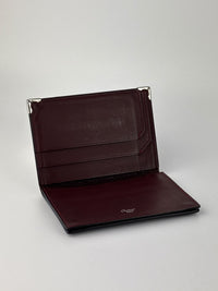 Must Card Case in Black Calfskin