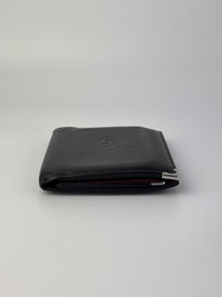 Must Vertical Multi Compartment Wallet in Black