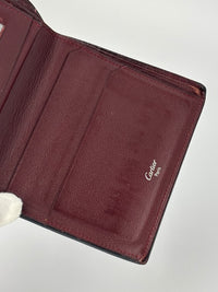 Must Vertical Multi Compartment Wallet in Black