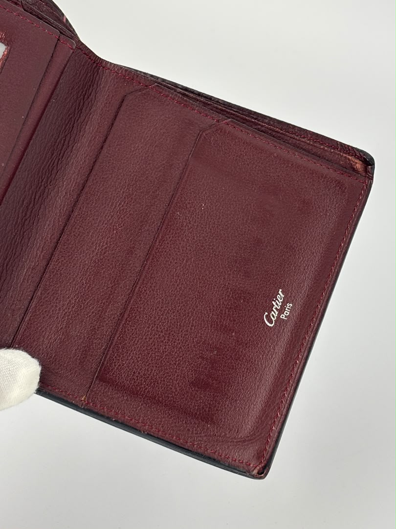 Must Vertical Multi Compartment Wallet in Black