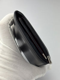 Must Vertical Multi Compartment Wallet in Black