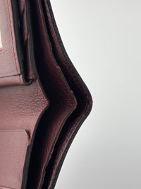 Must Vertical Multi Compartment Wallet in Black