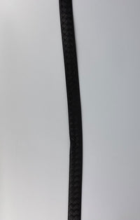 Intrecciato Leather Belt 32mm in Dark Brown Size 105cm