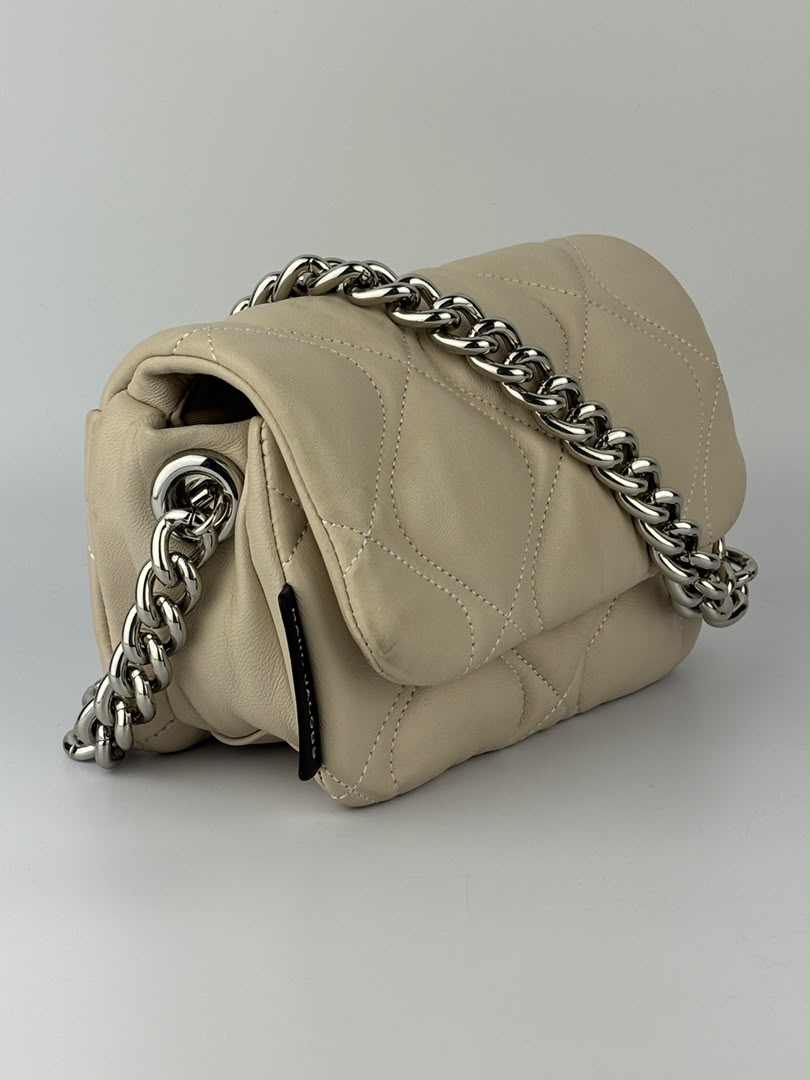Small Quilted Pillow Crossbody Bag