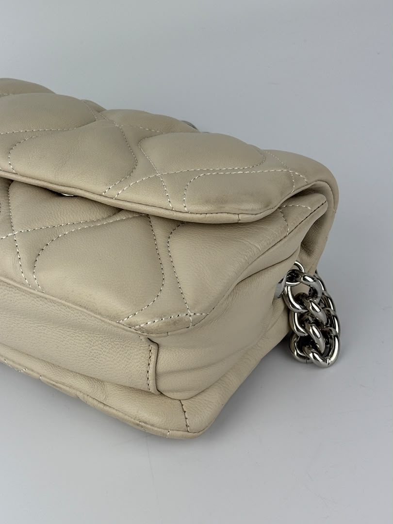 Small Quilted Pillow Crossbody Bag