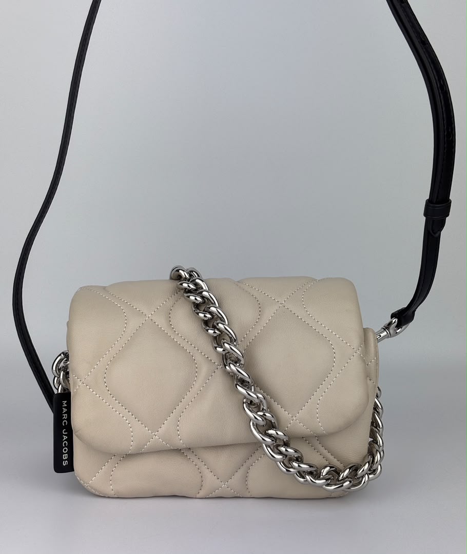 Small Quilted Pillow Crossbody Bag
