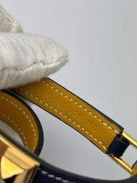 Rivale Double Tour in Bleu Encre / Jaune Ambre Size T1