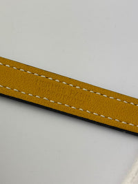 Rivale Double Tour in Bleu Encre / Jaune Ambre Size T1