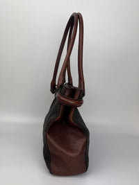 Chocolate GG Canvas Horsebit Shoulder Bag (Tom Ford Era)