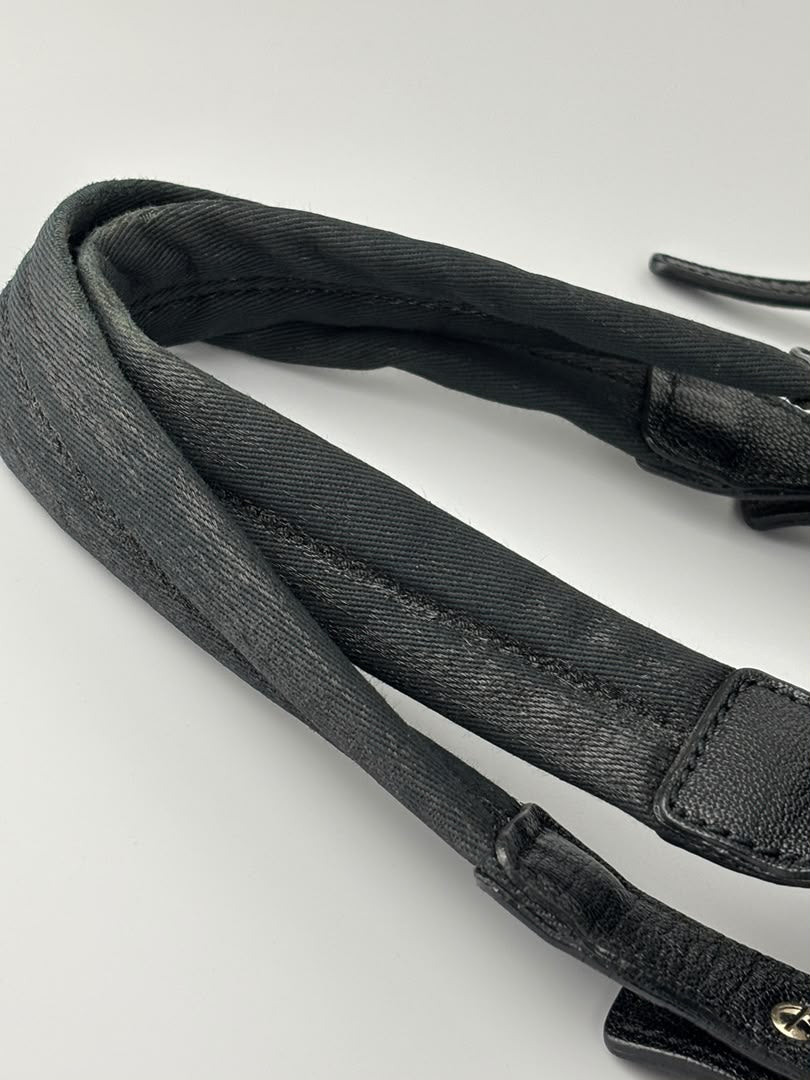Paris-Biarritz Tote Black Quilted Nylon