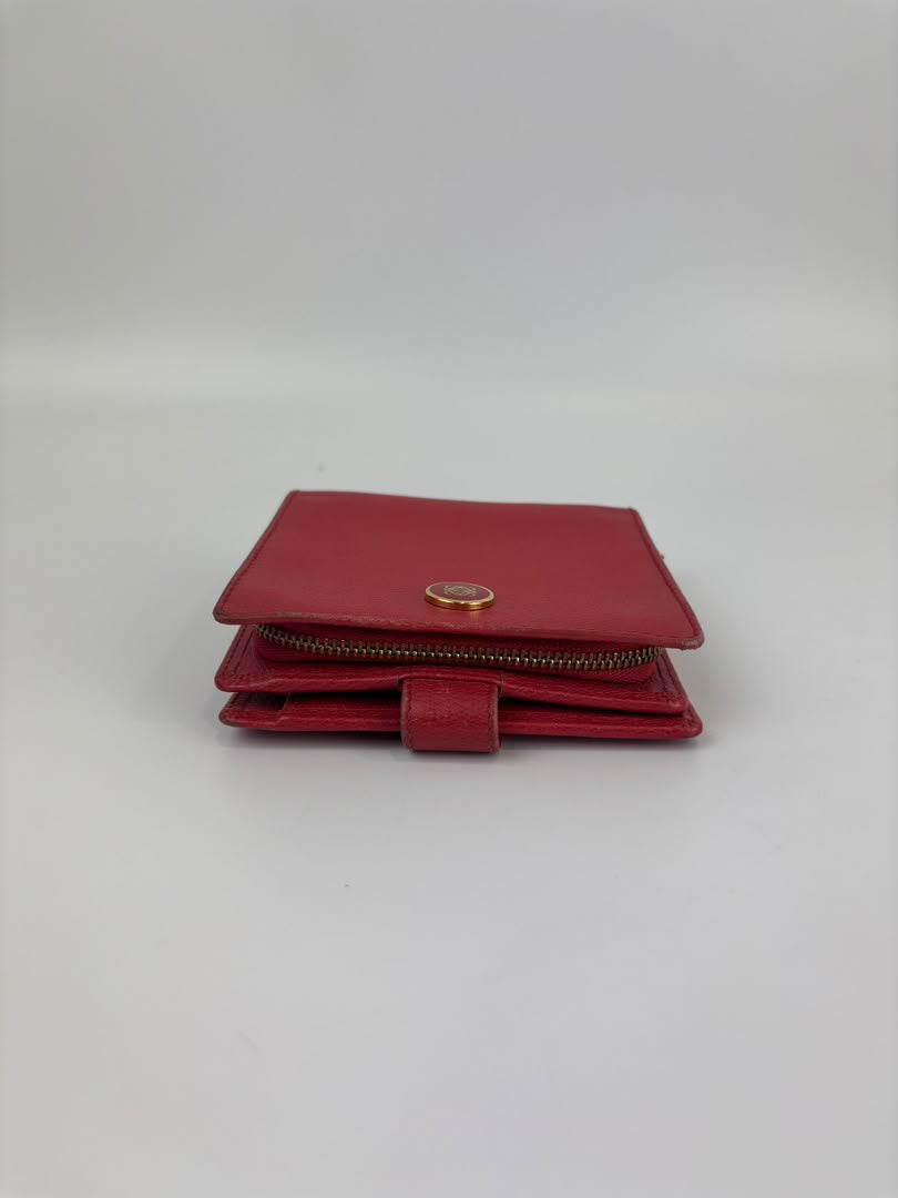 Vintage Anagram Bifold Leather Wallet
