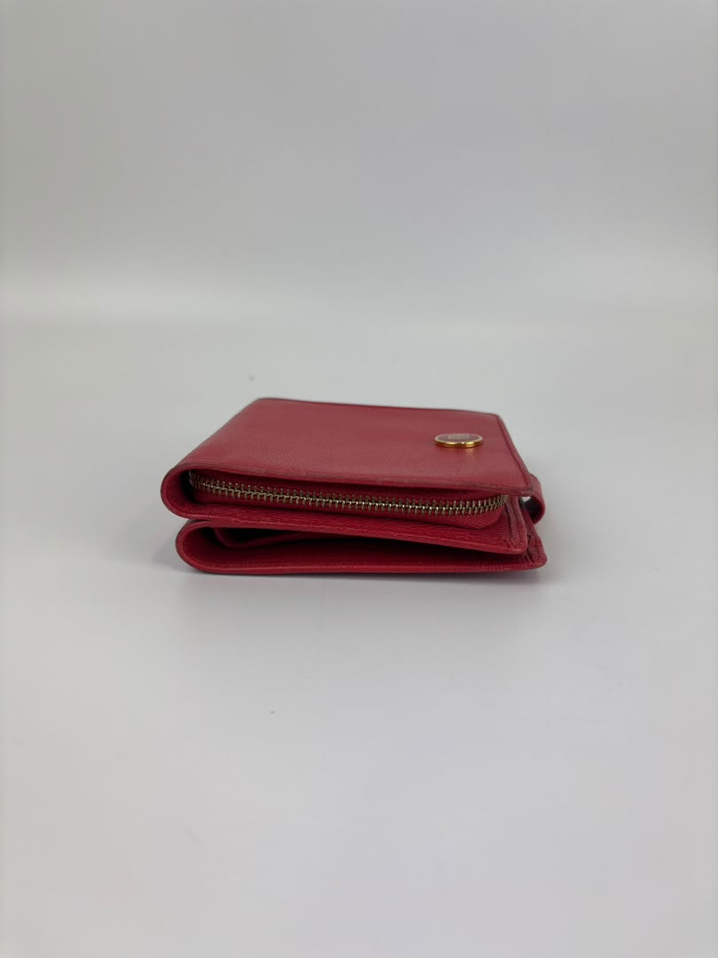 Vintage Anagram Bifold Leather Wallet
