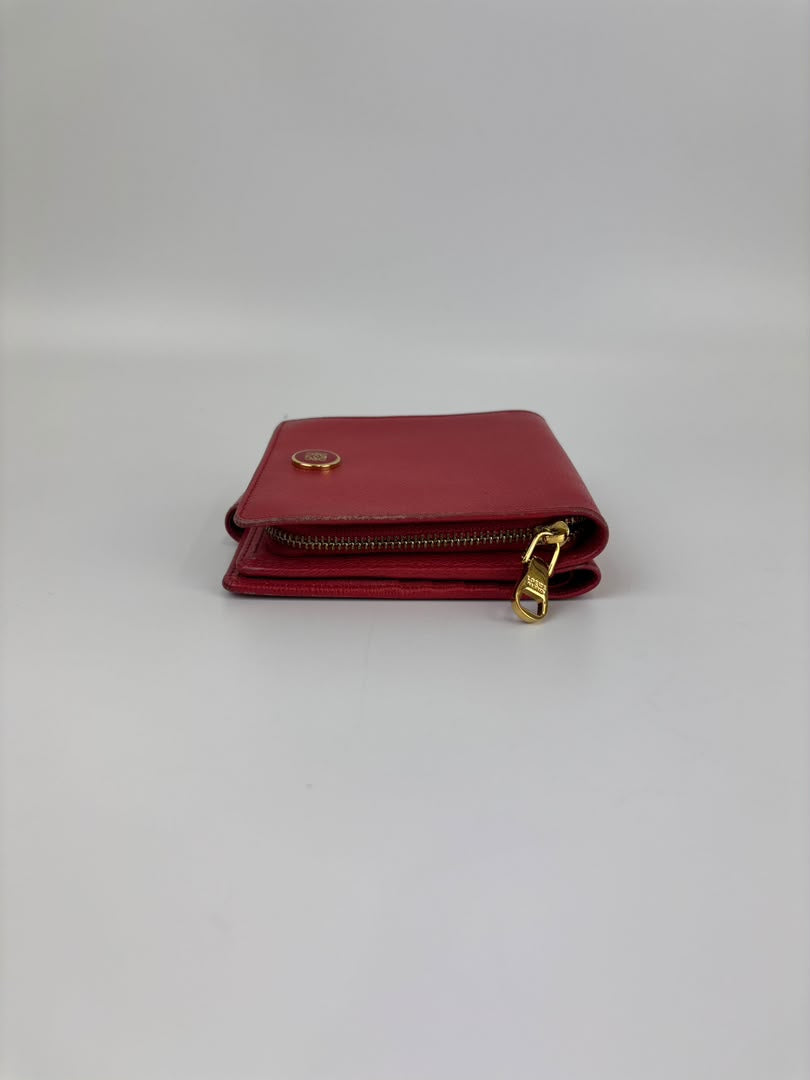 Vintage Anagram Bifold Leather Wallet