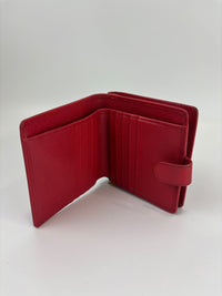 Vintage Anagram Bifold Leather Wallet