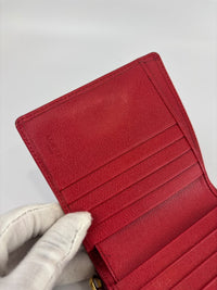 Vintage Anagram Bifold Leather Wallet