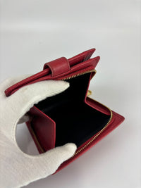 Vintage Anagram Bifold Leather Wallet