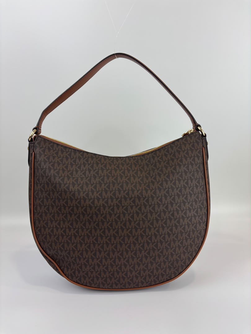 Dover Brown Large Half Moon Shoulder Bag