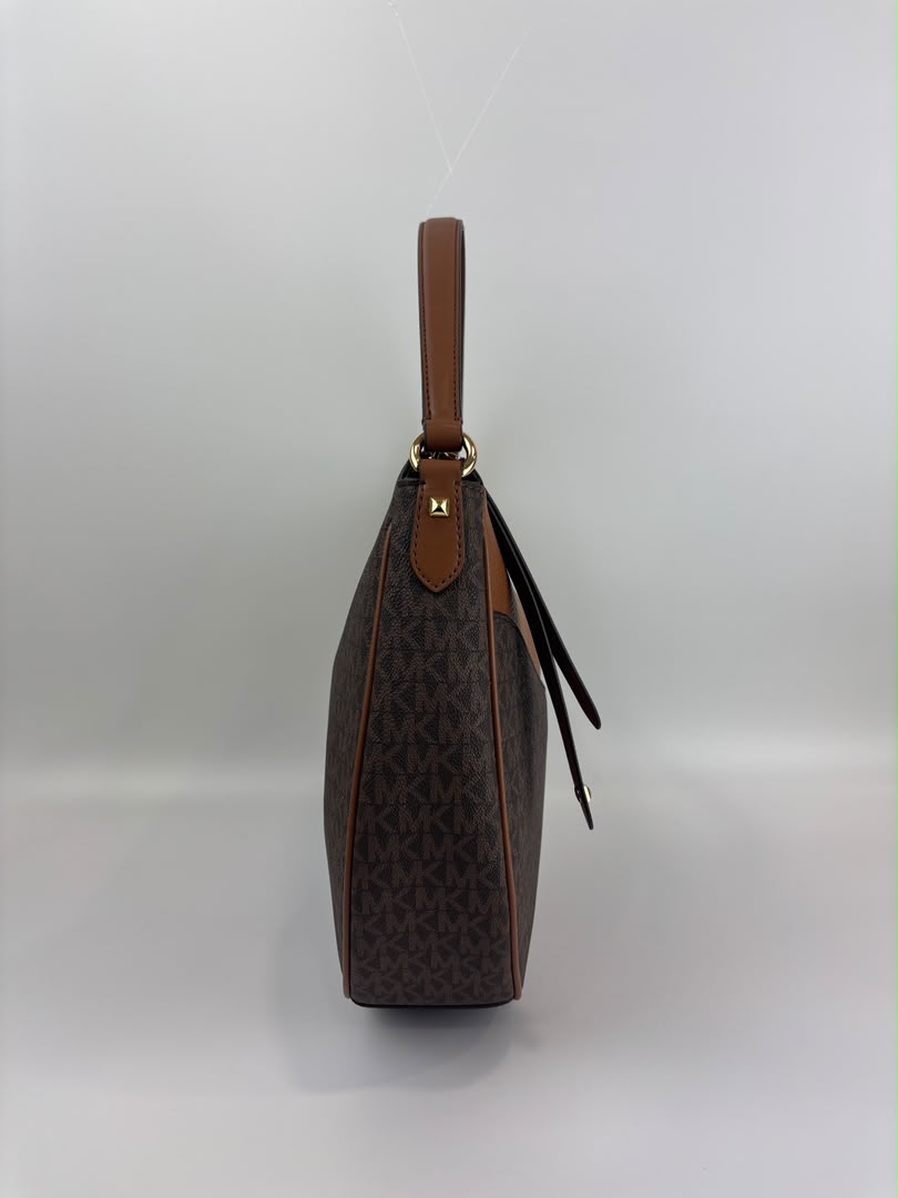 Dover Brown Large Half Moon Shoulder Bag