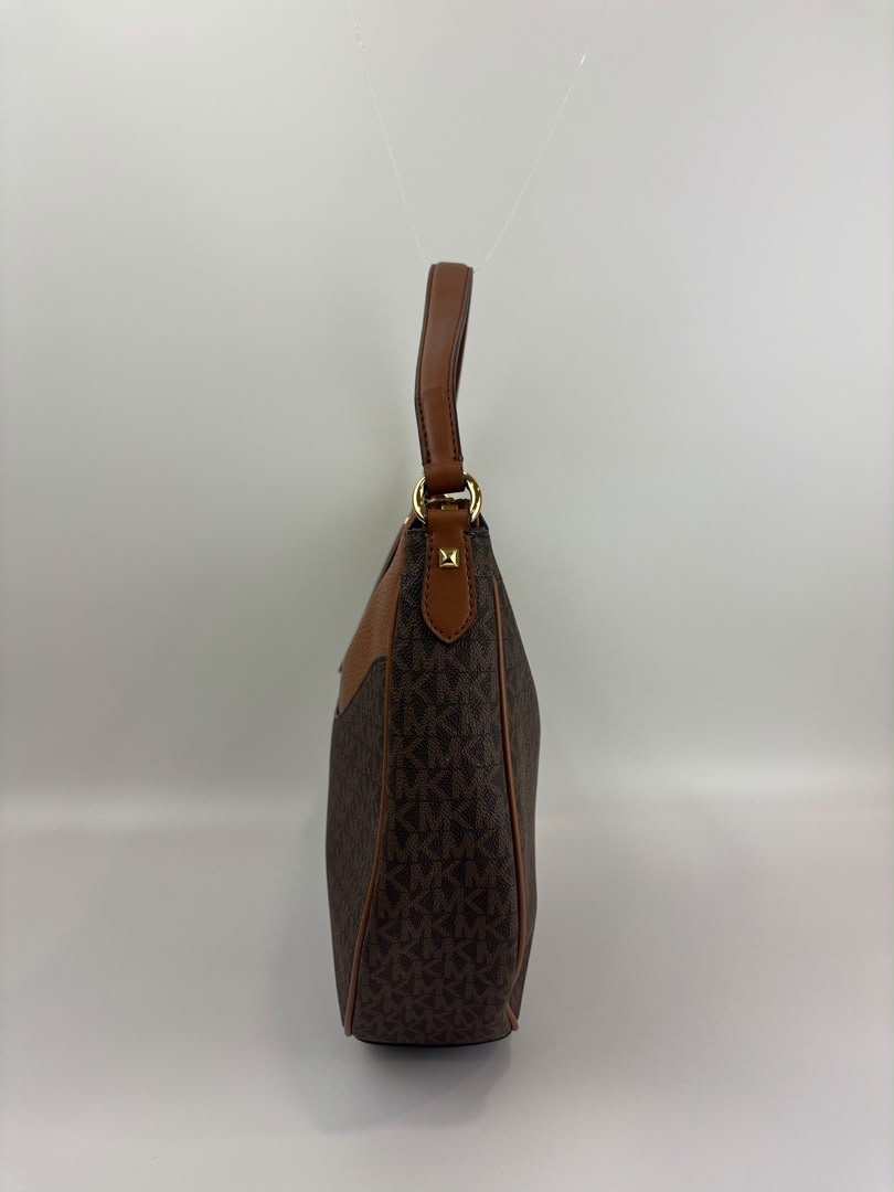 Dover Brown Large Half Moon Shoulder Bag