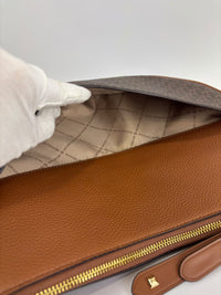 Dover Brown Large Half Moon Shoulder Bag