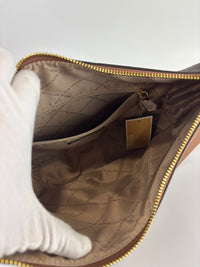 Dover Brown Large Half Moon Shoulder Bag